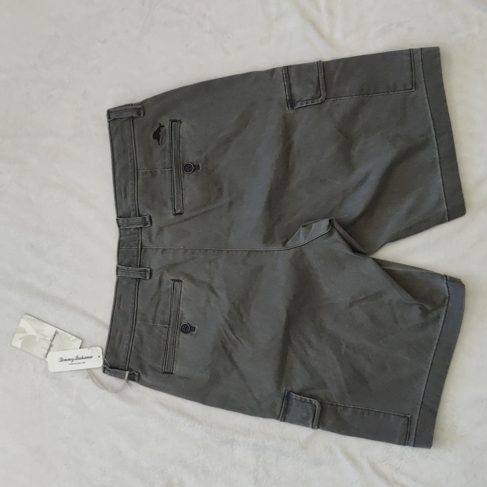 174. Tommy Bahama Coastal Key Cargo Shorts | Color: Cave - Picture 9 of 10